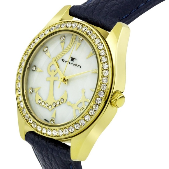 Tavan Swarovski Crystal Bezel Ladies Watch - Picture 3 of 3
